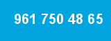 961 750 48 65 961 750 48 65
